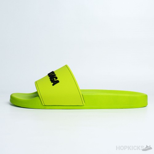 Balenciaga Pool Slide Lime